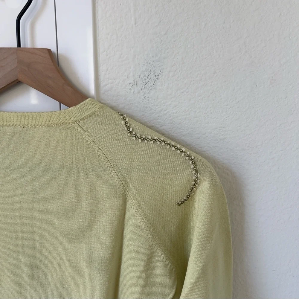 Easel Cardigan & Tank Top Set in Yellow